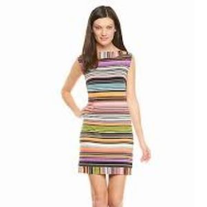 Trina Turk Size Small Striped Dress